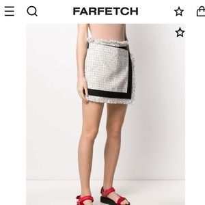 NWT ❣️Sacai tweed mini skirt / skort